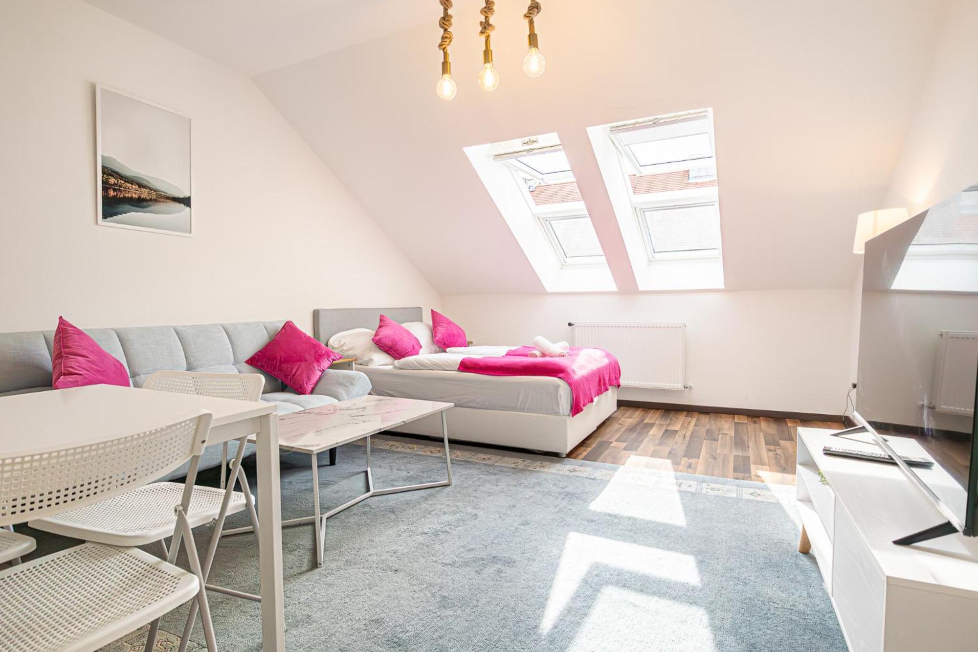 Airy Attic Apt.: Stylish Studio At Penzing Area Wien Exterior foto